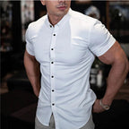Gideon | Slim Fit Short Sleeve Shirt 2