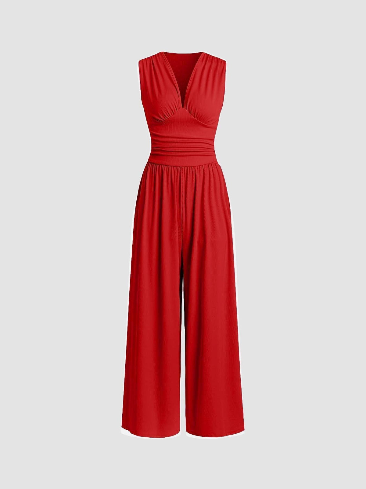 Celestine | Chic Sleeveless Wide-Leg Jumpsuit 1