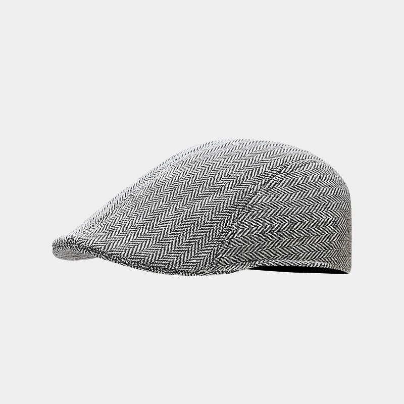 Mandy | Classic Herringbone Flat Cap 3