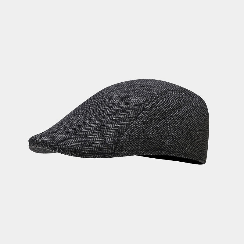 Mandy | Classic Herringbone Flat Cap 2