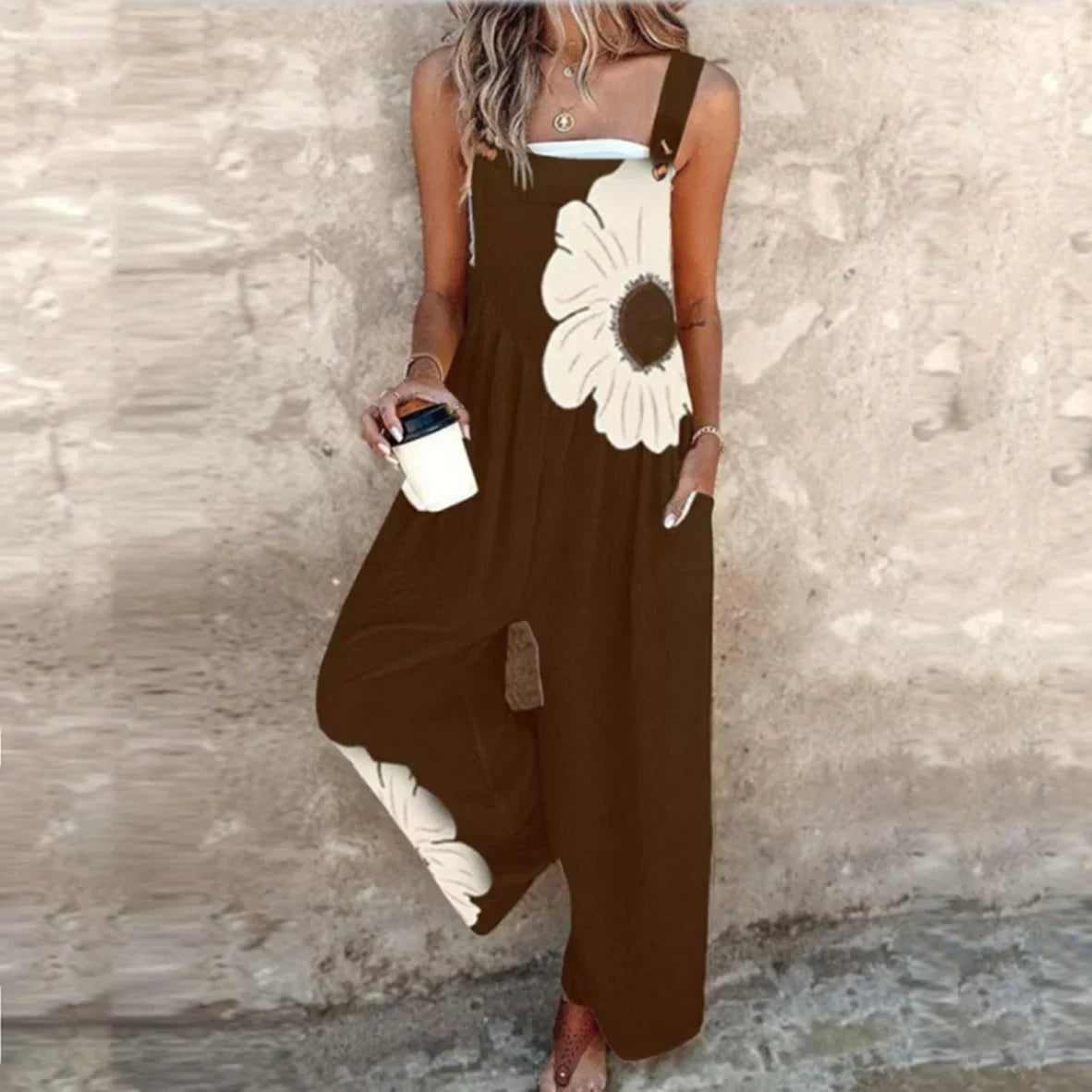 Marissa | Stylish Floral Wide Leg Jumpsuit 9