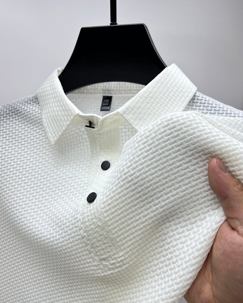 Hadrian | Stylish Button-Up Polo Shirt 4