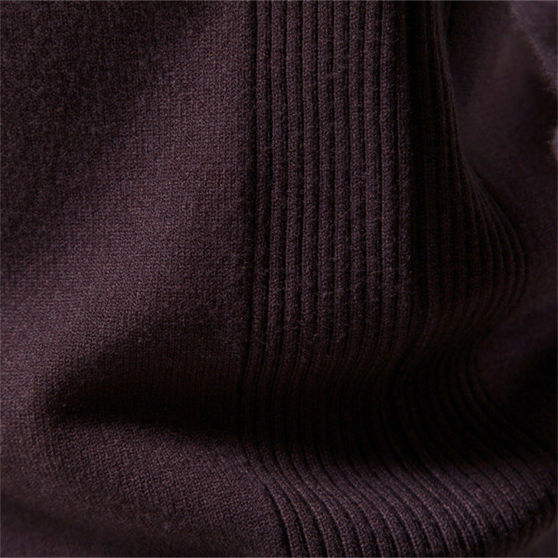 Men's Crew Neck Pullover with Ribbed Cuffs and Hem 15