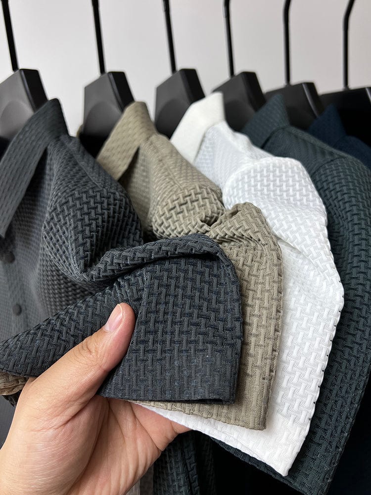 Hadrian | Stylish Button-Up Polo Shirt 7