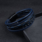 Felix | Braided Leather Viking Bracelet 5