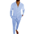 Westley | Timeless Long Sleeve and Fitted Pant Set 4