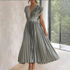 Kimberley | Stylish Sleeveless V-Neck Dress 7