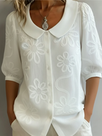 Verity | Stylish Embroidered Floral Blouse 3