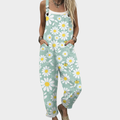 Priscilla | Casual Floral Art Jumpsuit 1