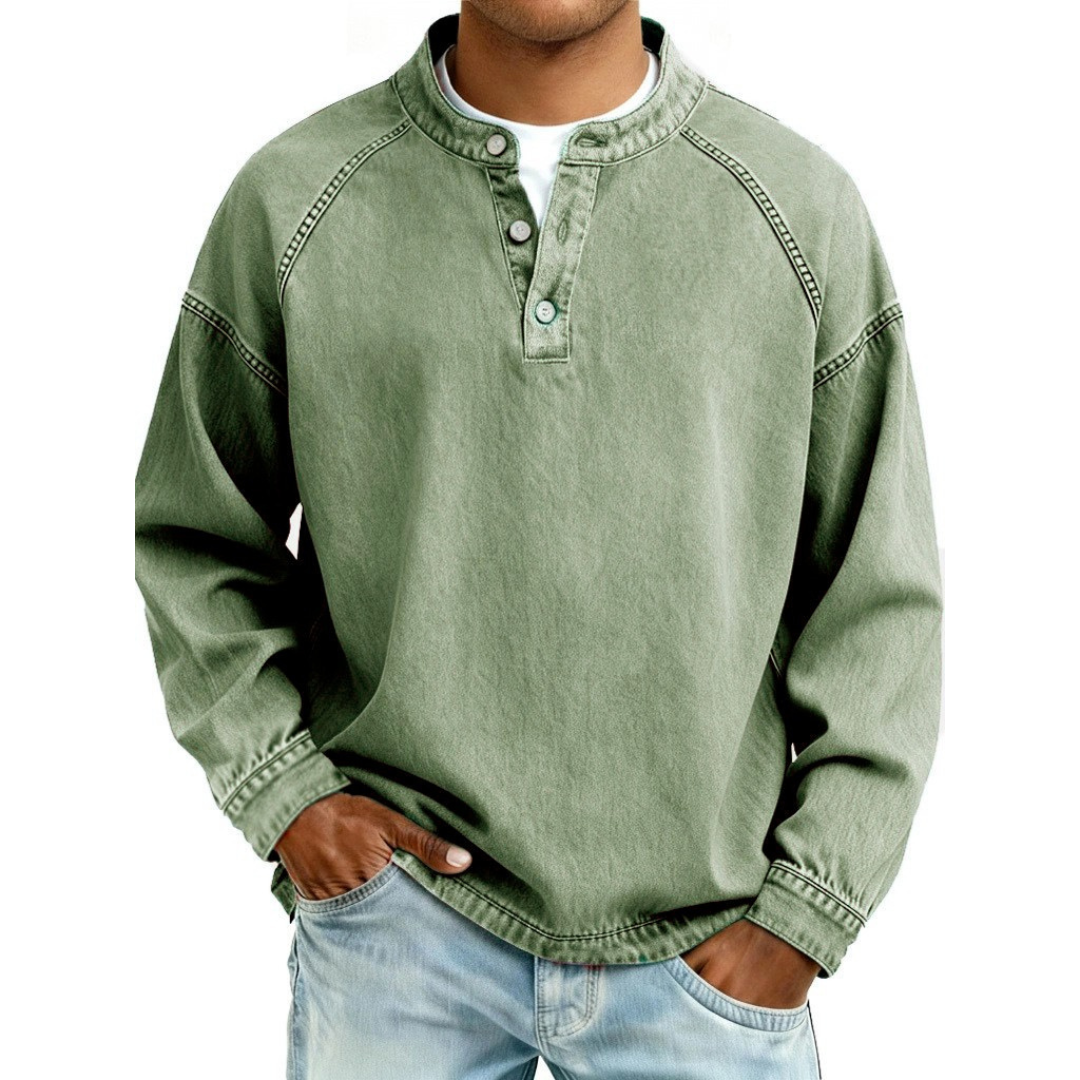 Stanley | Vintage Button Long Sleeve Shirt 9