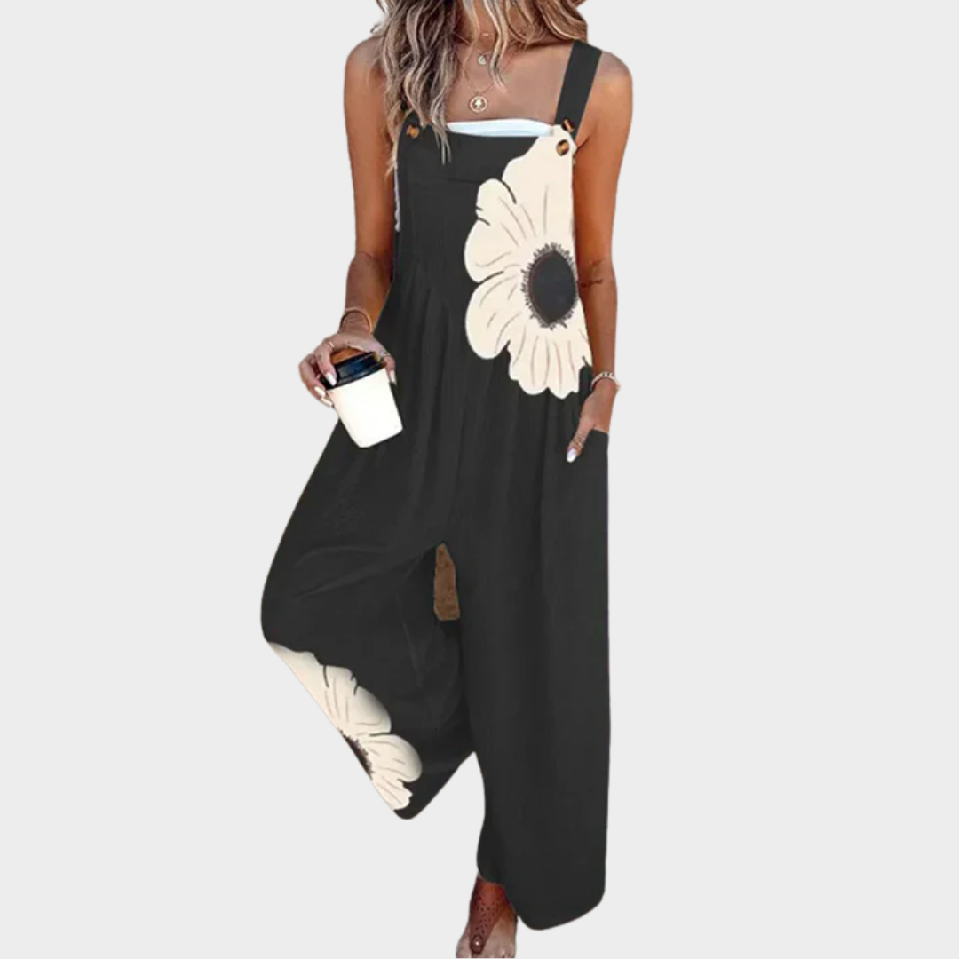 Marissa | Stylish Floral Wide Leg Jumpsuit 1
