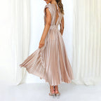 Kimberley | Stylish Sleeveless V-Neck Dress 16