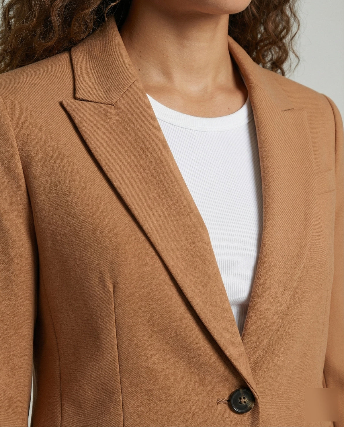 Women's Tailored Blazer Trouser Set Single-Breasted 10