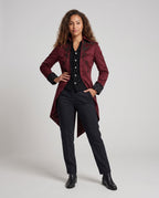 Women's Victorian Tailcoat with Embroidered Detail 3
