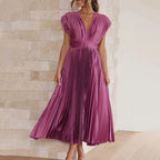 Kimberley | Stylish Sleeveless V-Neck Dress 2