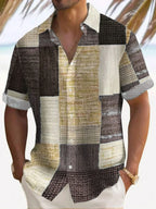 Luca | Vintage Patchwork Summer Shirt 8