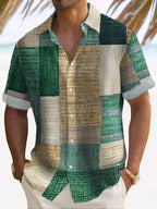 Luca | Vintage Patchwork Summer Shirt 9