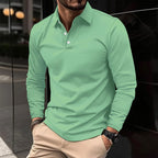 Luca | Smart Casual Long-Sleeved Polo 8