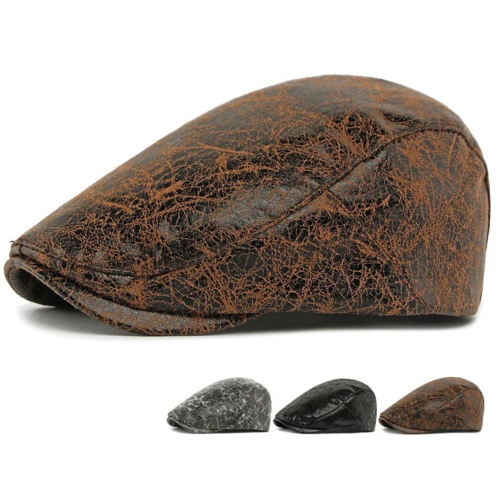 Westin | Vintage Distressed Retro Flat Cap 7