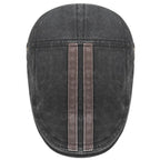 Daniel | Vintage Stripe Flat Cap 7