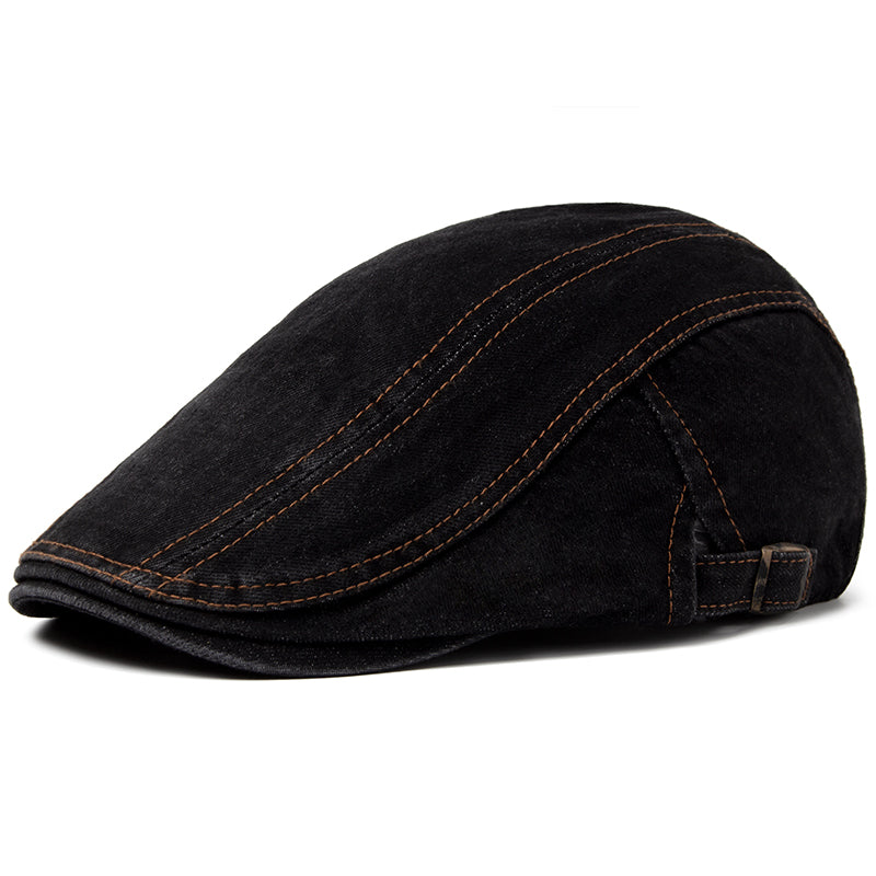 Logan | Classic Everyday Stitch Flat Cap 3