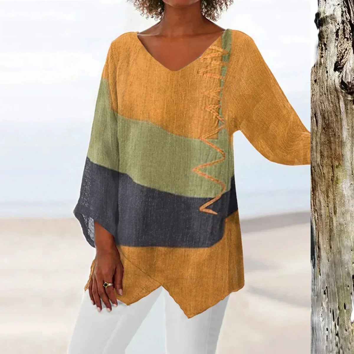 Shelby | Stylish Loose-Fit Long-Sleeve Top 2