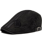 Benjamin | Embroidered Heritage Flat Cap 4