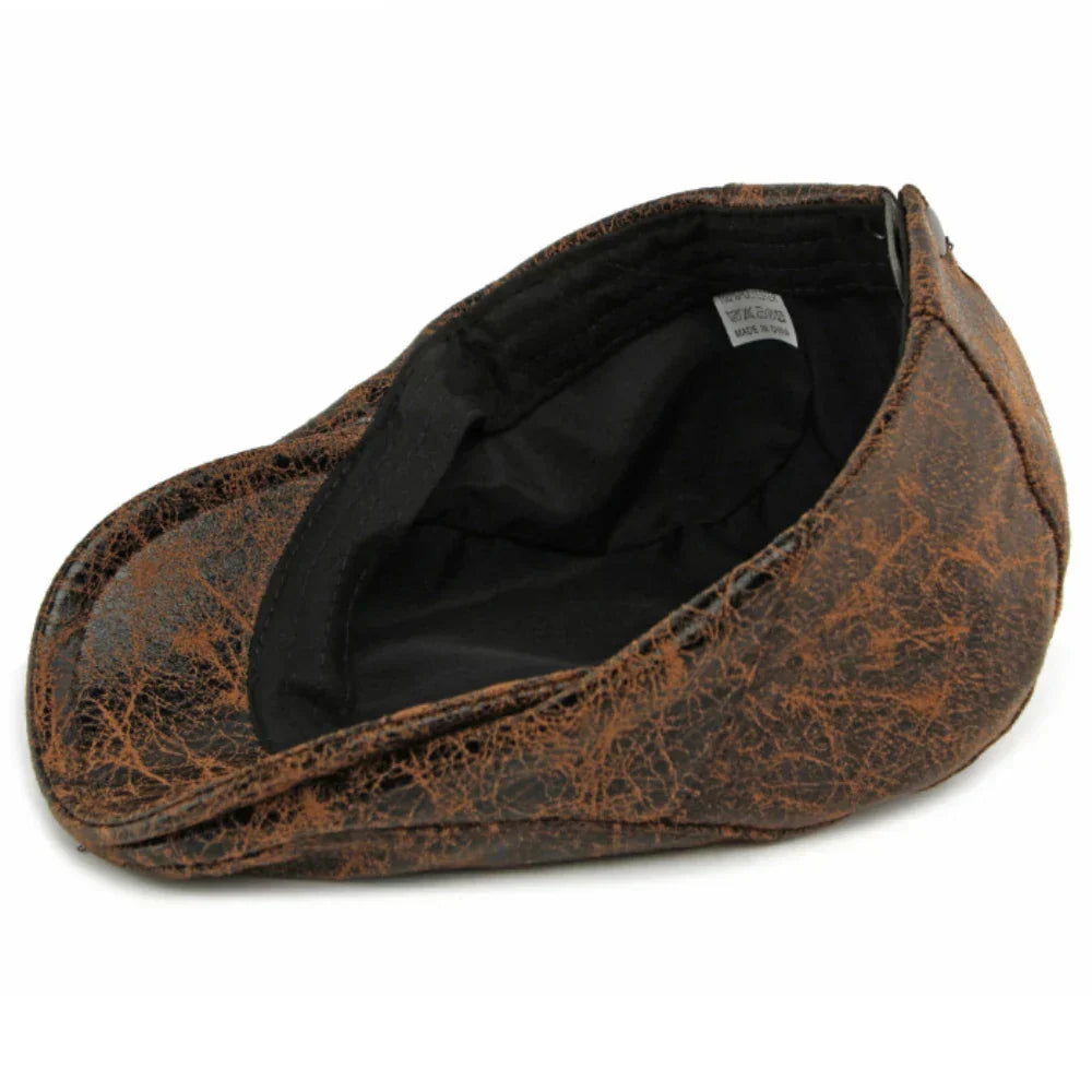 Westin | Vintage Distressed Retro Flat Cap 11