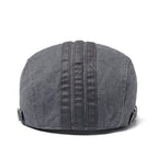 Benjamin | Embroidered Heritage Flat Cap 7