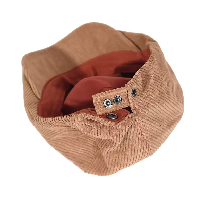 Edward | Classic Corduroy Everyday Flat Cap 5