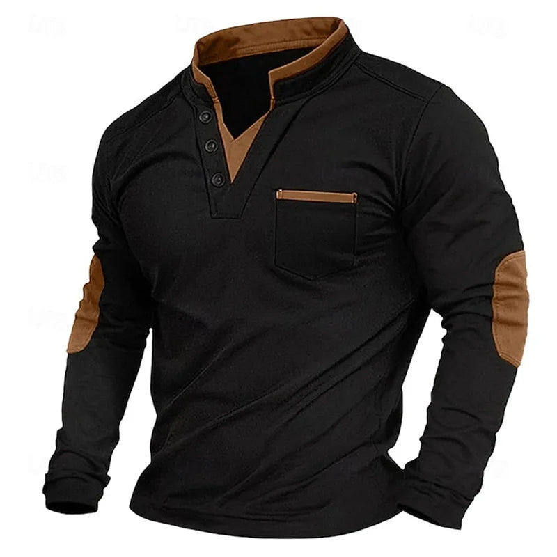 Ethan | Classic V-Neck Sweatshirt 1