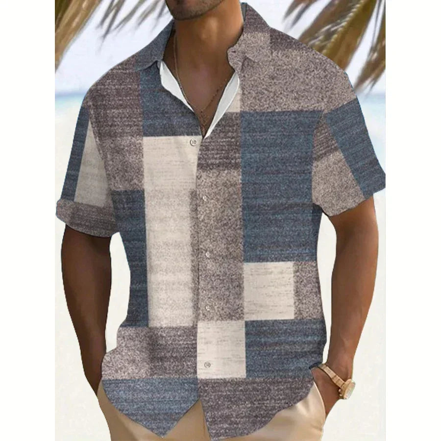 Luca | Vintage Patchwork Summer Shirt 6
