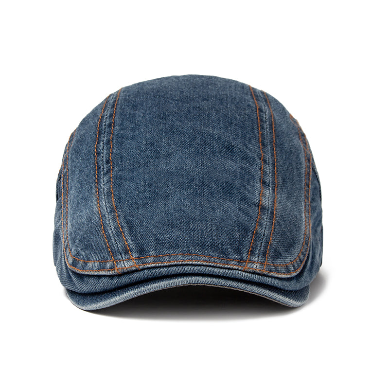 Logan | Classic Everyday Stitch Flat Cap 5
