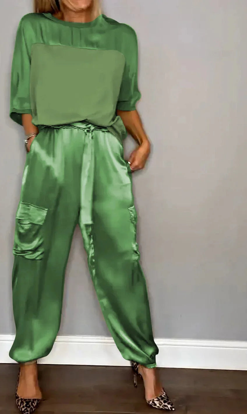 Wrenna | Luxe Stylish Flowing Two Piece Set 5