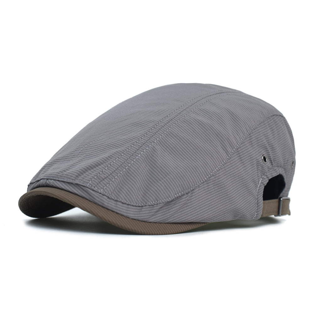 Varen | Classic Everyday Pinstripe Flat Cap 8