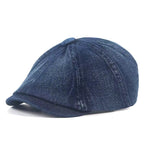 James | Classic Denim Flat Cap 1