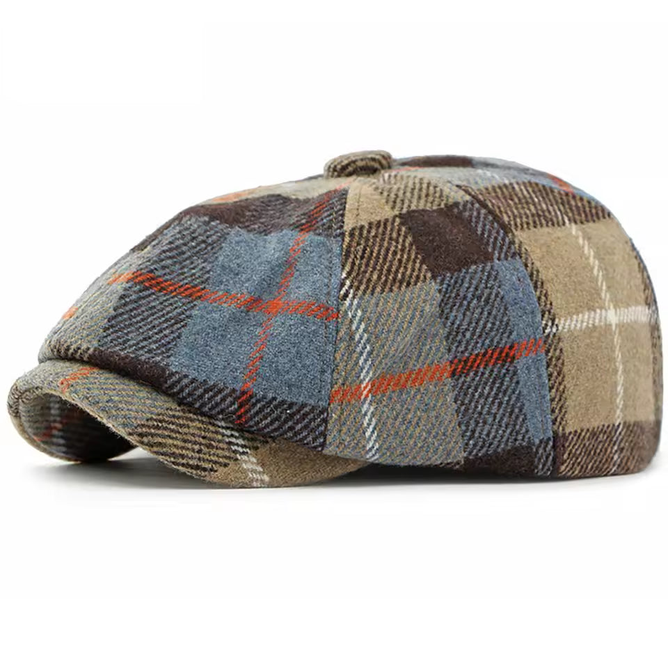 Elric | Classic Patchwork Flat Cap 3