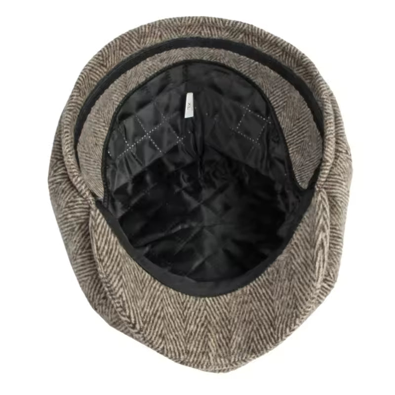 Charles | Classic Everyday Blend Flat Cap 9