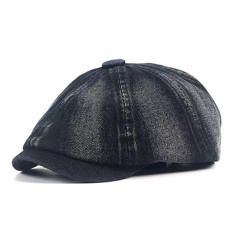 James | Classic Denim Flat Cap 3