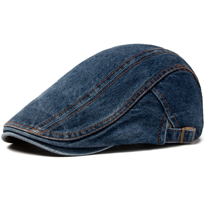 Logan | Classic Everyday Stitch Flat Cap 1
