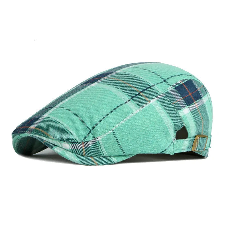 Orion | Classic Plaid Flat Cap 4