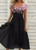Lavinia | Floral Wedding Evening Dress 2