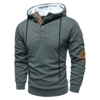 Bradley | Stylish Hooded Button Sweater 1