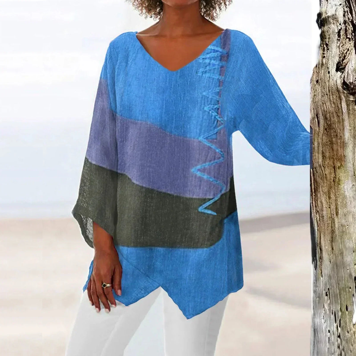 Shelby | Stylish Loose-Fit Long-Sleeve Top 1