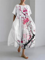 Fenella | Elegant Loose Round Neck Dress 4