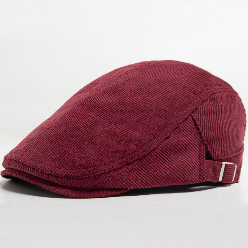 William | Classic Corduroy Flat Cap 11