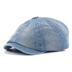 James | Classic Denim Flat Cap 2