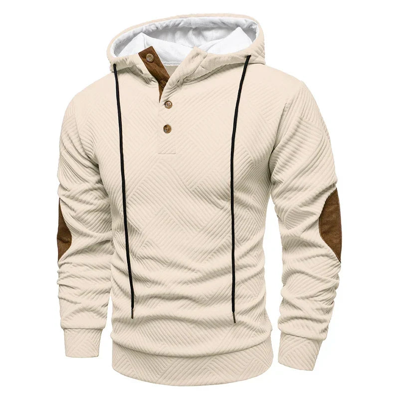 Bradley | Stylish Hooded Button Sweater 3