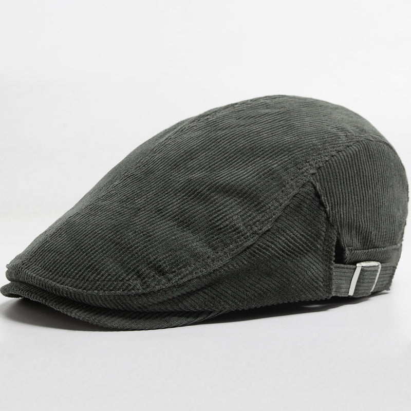 William | Classic Corduroy Flat Cap 12