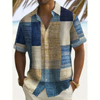 Luca | Vintage Patchwork Summer Shirt 2
